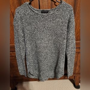 Black and white sweater